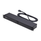 StarTech.com 1315B8H-RACK-PDU power distribution unit (PDU) 13 AC outlet(s) 1U Black