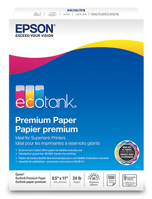 Epson S041586-ET printing paper 216x279 mm 500 sheets White