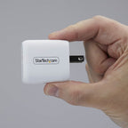 StarTech.com 102NW-WALL-CHARGER mobile device charger Universal White AC Fast charging Indoor