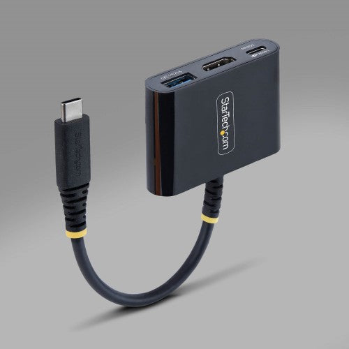 StarTech.com 168B-USBC-MULTIPORT laptop dock/port replicator Wired USB 3.2 Gen 1 (3.1 Gen 1) Type-C Black