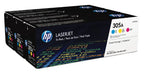CF370AM (305A) Toner MultiPack, 2.6K pages, Pack qty 3