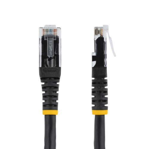 StarTech.com C6PATCH100BK networking cable Black 1200" (30.5 m) Cat6 U/UTP (UTP)