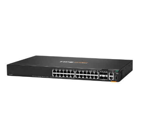HPE Aruba Networking CX 6200F 24G 4SFP TAA Managed L3 Gigabit Ethernet (10/100/1000) 1U