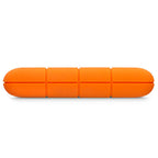 LaCie Rugged Mini external hard drive 1 TB 5400 RPM 2.5" Micro-USB B 3.2 Gen 1 (3.1 Gen 1) Orange, Silver