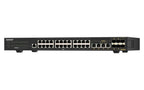QNAP QSW-M2130-4C2S24T-US network switch Managed L2 2.5G Ethernet (100/1000/2500) 1U Black