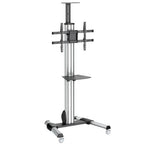 StarTech.com STNDMTV70 signage display mount 75" Black, Stainless steel
