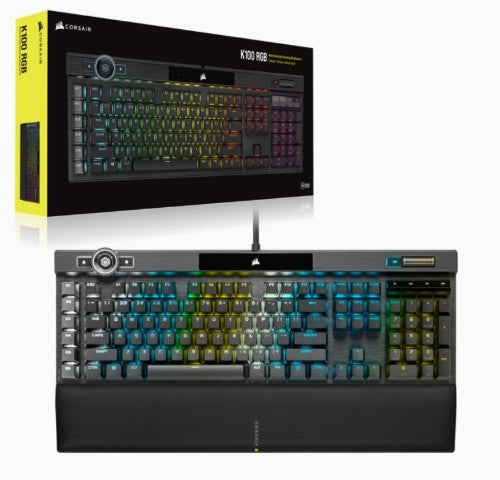 Corsair K100 RGB keyboard Gaming USB QWERTY US English Black