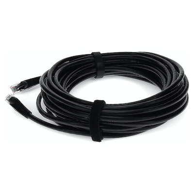 AddOn Networks ADD-18FCAT6-BK networking cable Black 192.9" (4.9 m) Cat6 U/UTP (UTP)