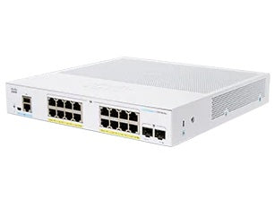 Cisco CBS250-16P-2G Managed L2/L3 Gigabit Ethernet (10/100/1000) Silver