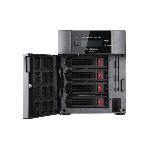 Buffalo TeraStation TS5420DN1602 NAS/storage server Desktop Annapurna Labs AL524 8 GB DDR4 16 TB HDD Black