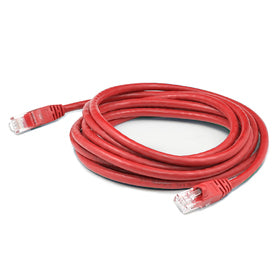 AddOn Networks CAT6A networking cable Red 600" (15.2 m) S/UTP (STP)