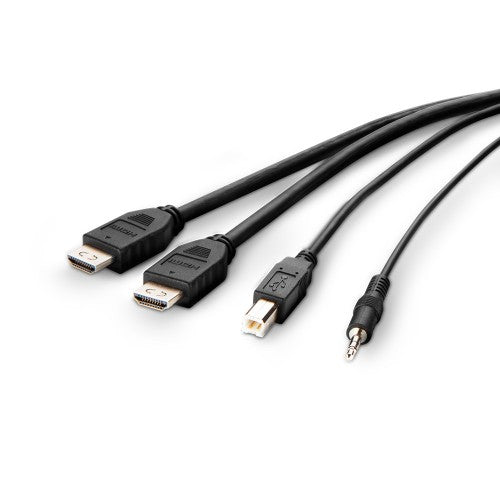 Belkin F1DN2CCBL-HH6T KVM cable Black 70.9" (1.8 m)