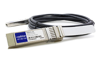 AddOn Networks 0.5m SFP+ - SFP+ InfiniBand/fibre optic cable 19.7" (0.5 m) SFP+ Black