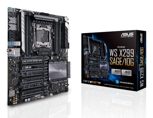 ASUS WS X299 SAGE/10G Intel® X299 LGA 2066 (Socket R4) SSI CEB