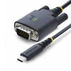 StarTech.com 1P6FFC-USB-C-SERIAL serial cable Black 78.7" (2 m) USB Type-C RS-232