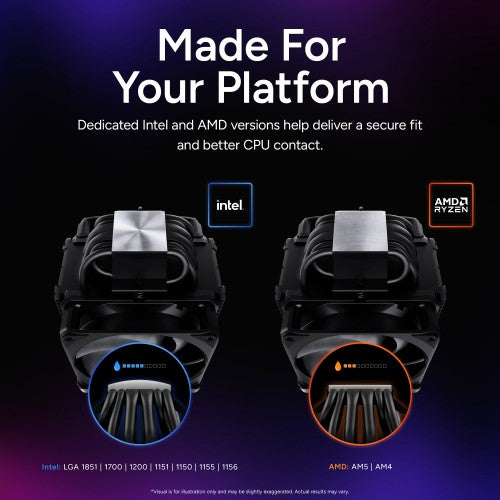 Cooler Master V8 ACE 3DHP Processor Air cooler 4.72" (12 cm) Black 1 pc(s)