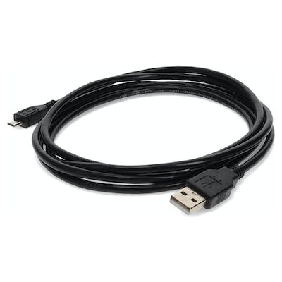 AddOn Networks USB2MICROUSB2M USB cable USB 2.0 78.7" (2 m) USB A Micro-USB B Black