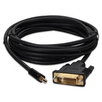 AddOn Networks MINIDP2DVI10F video cable adapter 122" (3.1 m) Mini DisplayPort DVI-D Black