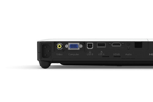 Epson PowerLite 1780W Standard throw projector 3000 ANSI lumens 3LCD WXGA (1280x800) Black, White