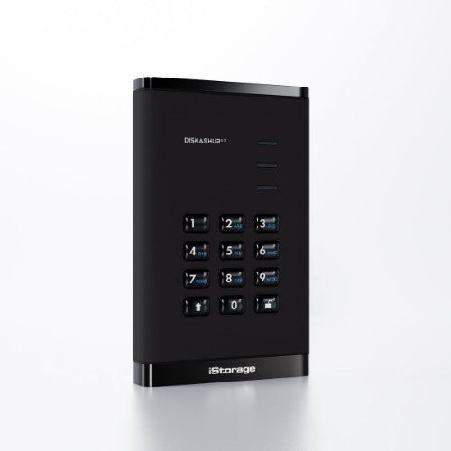 iStorage diskAshur3 1 TB USB Type-C 3.2 Gen 1 (3.1 Gen 1) Black