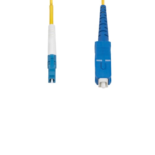 StarTech.com SPSMLCSC-OS2-3M InfiniBand/fibre optic cable 118.1" (3 m) LC SC Yellow
