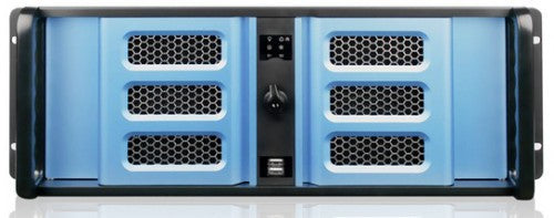 iStarUSA D-400L-7SE computer case Rack Black, Blue