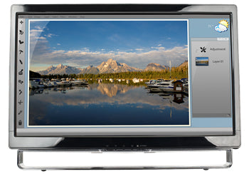 Planar Systems PXL2230MW computer monitor 21.5" 1920 x 1080 pixels Full HD LED Touchscreen Tabletop Metallic
