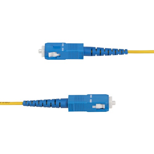 StarTech.com SPSMLCSC-OS2-3M InfiniBand/fibre optic cable 118.1" (3 m) LC SC Yellow