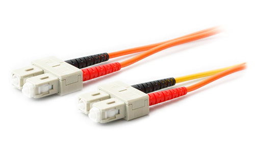 AddOn Networks SC - SC, 3m InfiniBand/fibre optic cable 118.1" (3 m) Orange