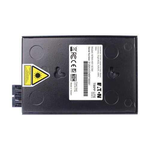 Tripp Lite N784-H01-SCSM network media converter 100 Mbit/s 1310 nm Single-mode Black