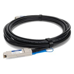 AddOn Networks FG-TRAN-QSFP+SR-PDAC50CM-AO InfiniBand/fibre optic cable 19.7" (0.5 m) Black, Silver