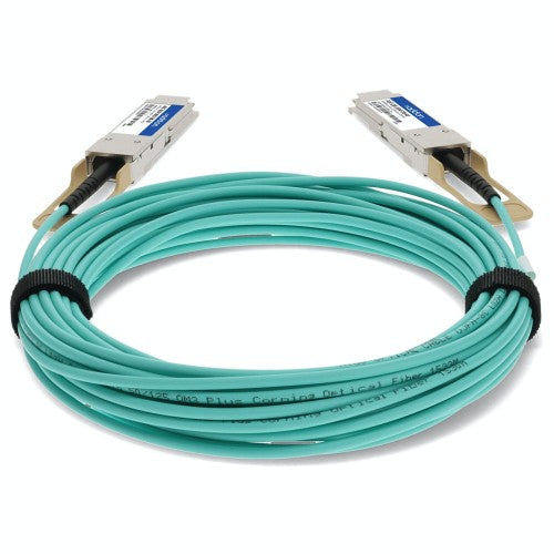 AddOn Networks AOC-Q28-100G-2M-AO InfiniBand/fibre optic cable 78.7" (2 m) QSFP28 Aqua color