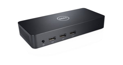 DELL D3100 laptop dock/port replicator Wired USB 3.2 Gen 1 (3.1 Gen 1) Type-B Black