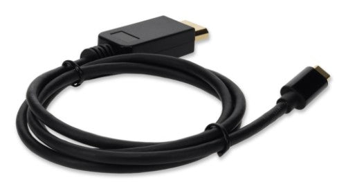 AddOn Networks USBC2DPMM3F video cable adapter 35.8" (0.91 m) DisplayPort Black