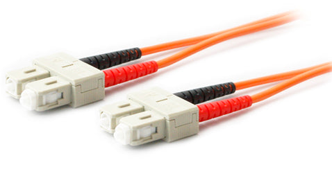 AddOn Networks 2m MMF Duplex SC/SC OM1 InfiniBand/fibre optic cable 78.7" (2 m) Orange