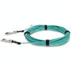 AddOn Networks 470-ABMJ-AO InfiniBand/fibre optic cable 787.4" (20 m) SFP+ AOC Aqua color