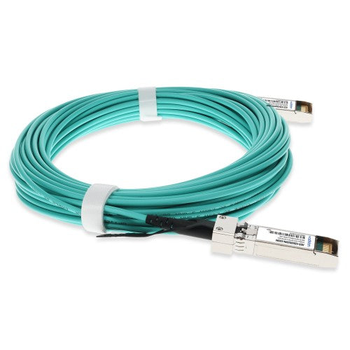 AddOn Networks ADD-S28ARS28IN-O20M InfiniBand/fibre optic cable 787.4" (20 m) SFP28 AOC Aqua color
