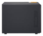 QNAP TL-D400S HDD/SSD enclosure Black 2.5/3.5"