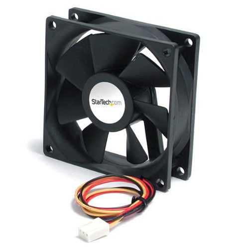 StarTech.com High Air Flow 9.25 cm Dual Ball Bearing Case Fan with TX3 Connector Computer case Black - Buy IT Solutions