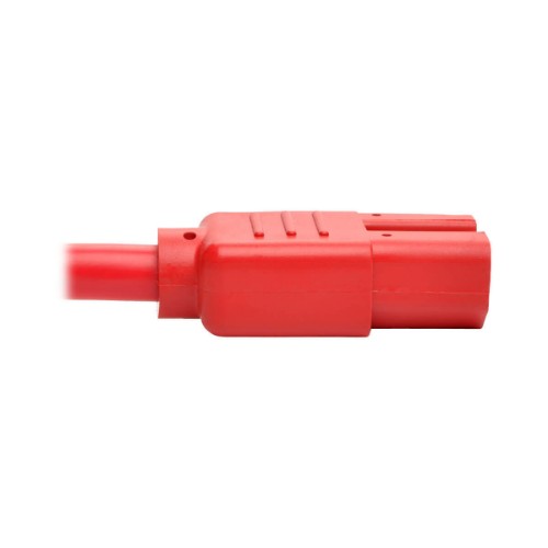 Tripp Lite P018-002-ARD power cable Red 23.6" (0.6 m) C14 coupler C15 coupler