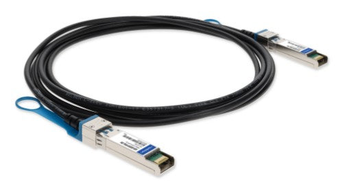 AddOn Networks ADD-SDESHP-PDAC-2M InfiniBand/fibre optic cable 78.7" (2 m) SFP+ DAC Black, Stainless steel