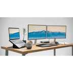 Kensington SmartFit® Easy Riser™ Go Adjustable Ergonomic Riser for up to 17” Laptops – Black