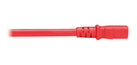 Eaton P005-E03-ARD-6 power cable Red 35.4" (0.9 m) C14 coupler C13 coupler