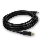 AddOn Networks DP2DP14MM8K15 DisplayPort cable 179.9" (4.57 m) Black