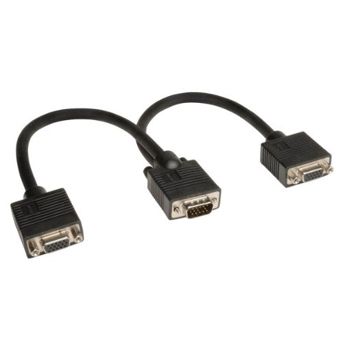 Tripp Lite P516-001 VGA cable 11.8" (0.3 m) VGA (D-Sub) 2 x VGA (D-Sub) Black - Buy IT Solutions