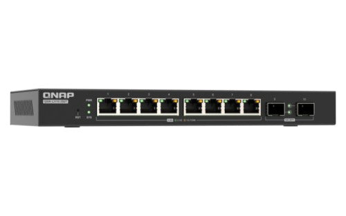 QNAP QSW-L2110-2S8T-US network switch Managed Desktop Black