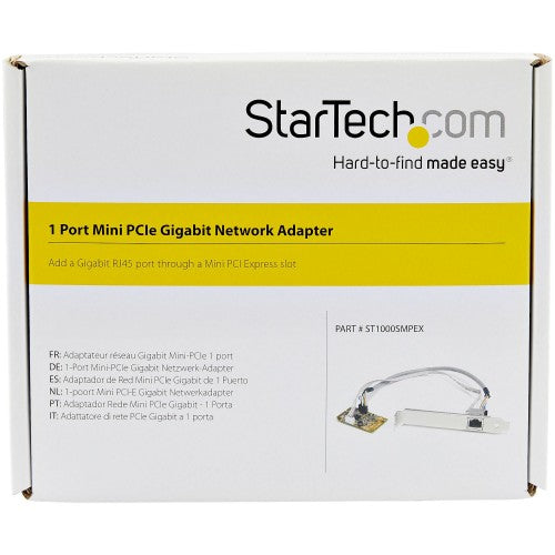 StarTech.com ST1000SMPEX network card Internal Ethernet 1000 Mbit/s