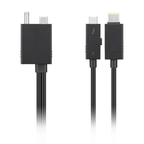 Lenovo 4X91K16970 Thunderbolt cable 27.6" (0.7 m) 40 Gbit/s Black