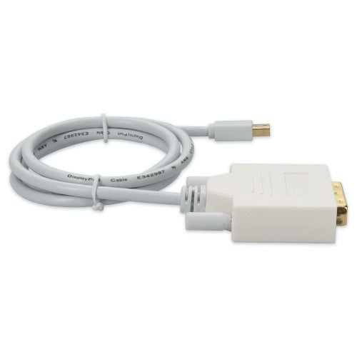 AddOn Networks MINIDP2DVIDSL3FW video cable adapter 35.8" (0.91 m) Mini DisplayPort DVI-D White