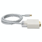 AddOn Networks MINIDP2DVIDSL3FW video cable adapter 35.8" (0.91 m) Mini DisplayPort DVI-D White